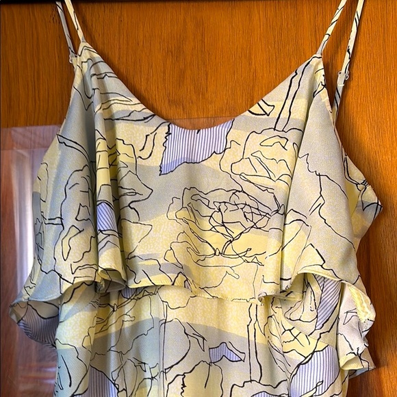 BCBGeneration Women’s Citrus Multi Flounce Mini Dress - Picture 3 of 5